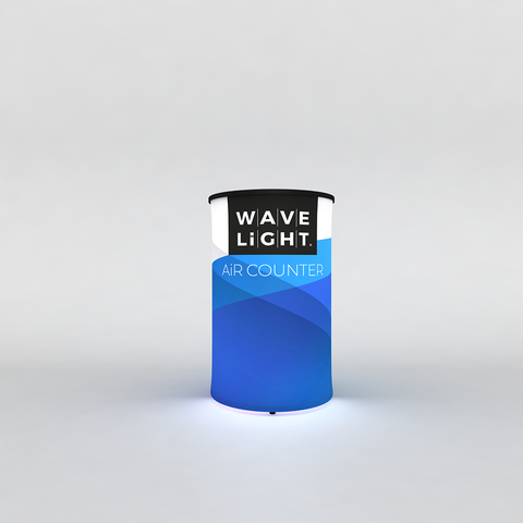 WaveLight Inflatable Backlit Counter - Circular