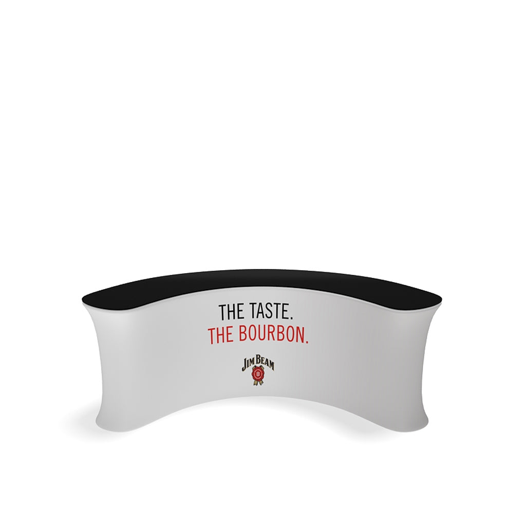 Info Desk 8.5Ft Curved Concave