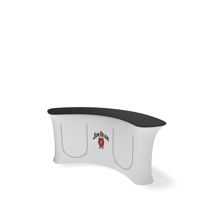 Info Desk 7.5Ft Curved Convex