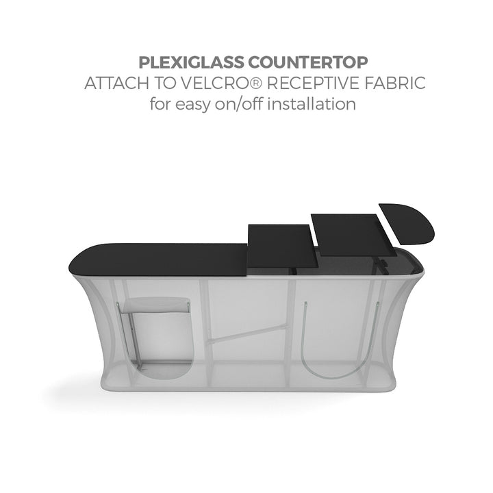 Info Desk 6Ft Straight