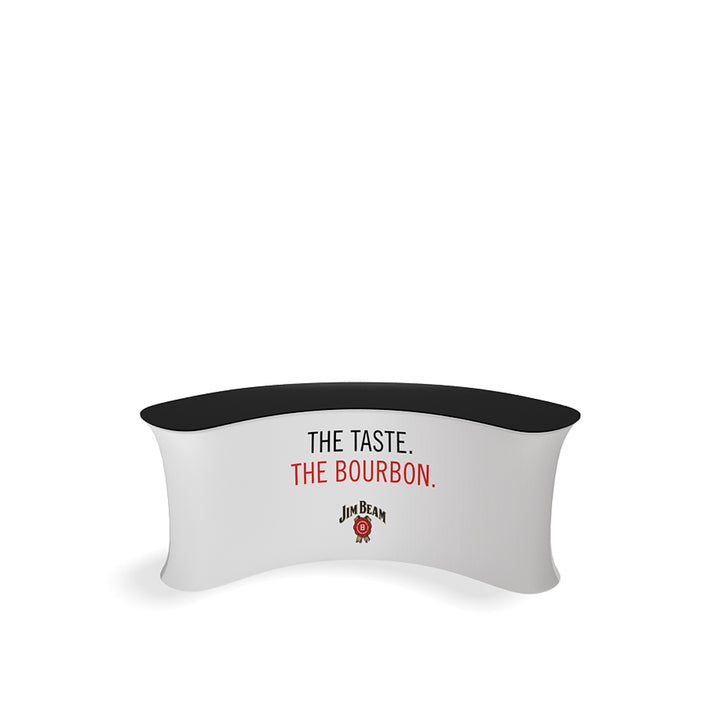 Info Desk 7.5Ft Curved Concave