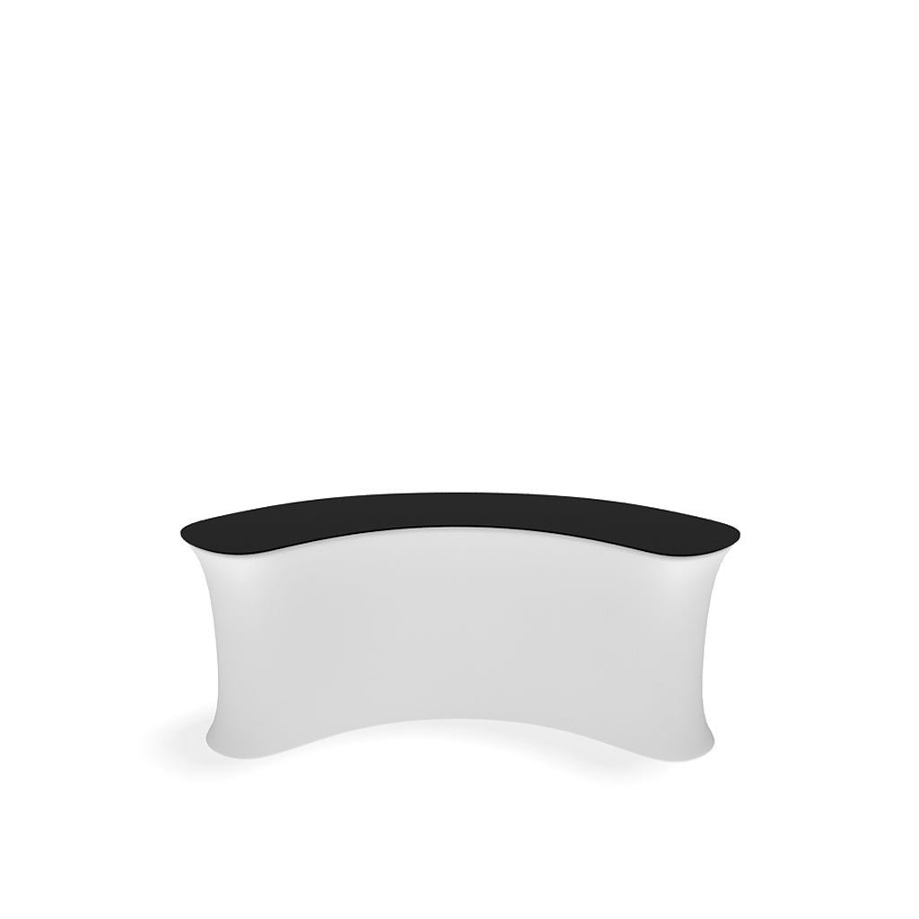 Info Desk 7.5Ft Curved Concave