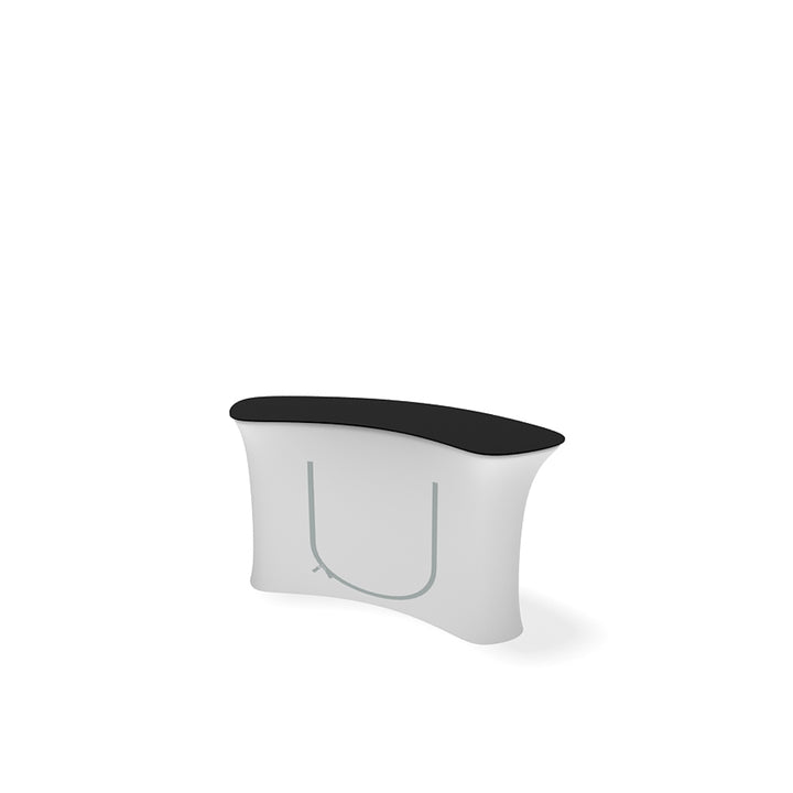 Info Desk 6Ft Curved Convex