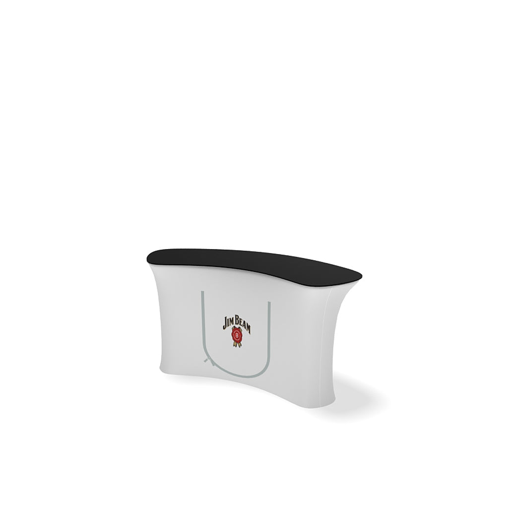 Info Desk 6Ft Curved Convex