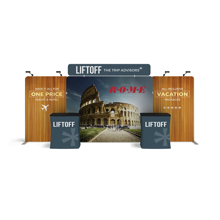 WaveLine Media Display 20Ft WLMEFE Kit 02 Tension Fabric Display
