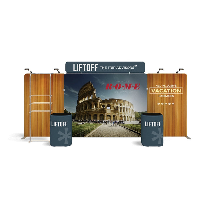 WaveLine Media Display 20Ft WLMEFE Kit 03 Tension Fabric Display