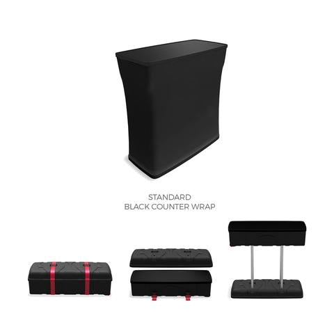 WaveLine Media Display 20Ft WLMNKN Kit 02 Tension Fabric Display