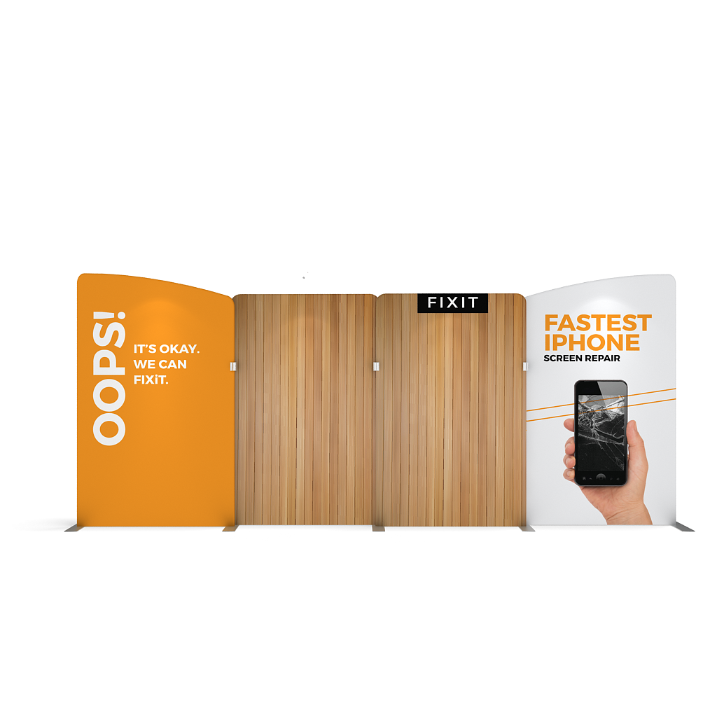 WaveLine Media Display 20Ft WLMAEEA Kit 01 Tension Fabric Display
