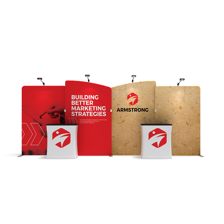WaveLine Media Display 20Ft WLMEAAE Kit 02 Tension Fabric Display