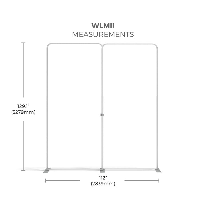 WaveLine Media Display 10Ft WLMII Kit 04 Tension Fabric Display