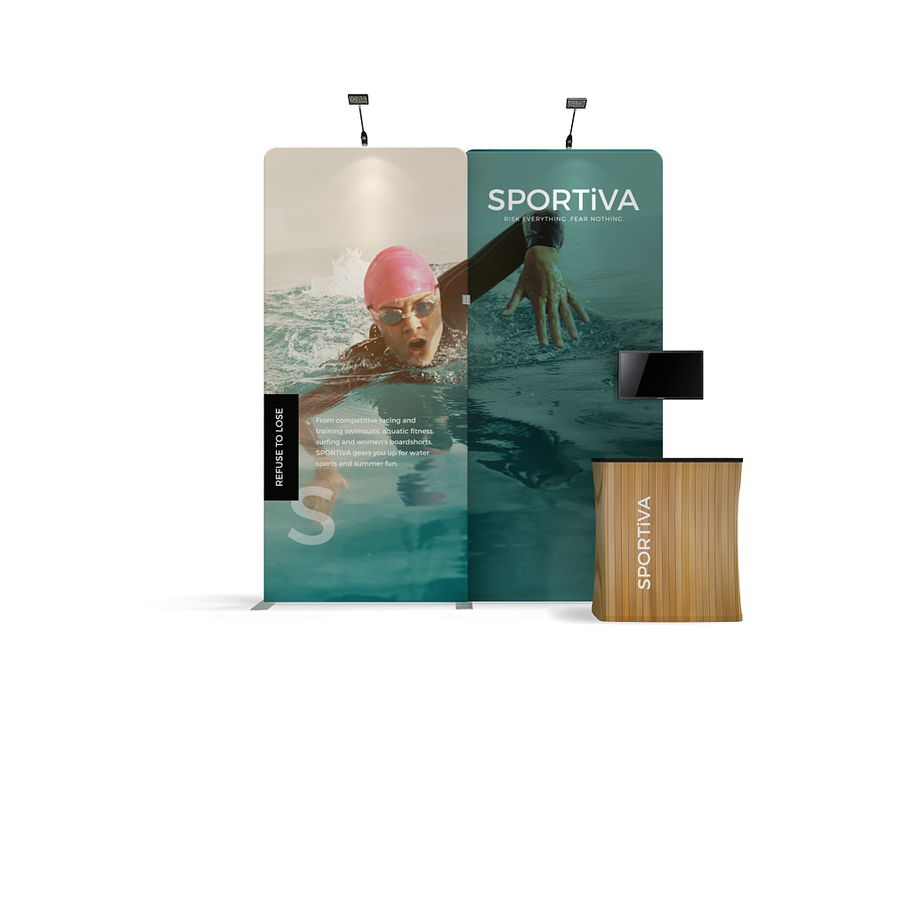 WaveLine_Media_Tension_Fabric_Display_10Ft_with_monitor