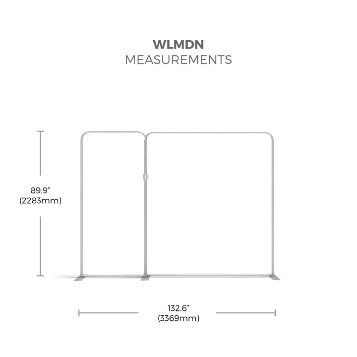 WaveLine Media Display 10Ft WLMDN Kit 05 Tension Fabric Display