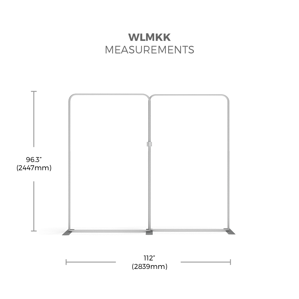 WaveLine Media 10Ft Display Kit WLMKK 05 Tension Fabric Display