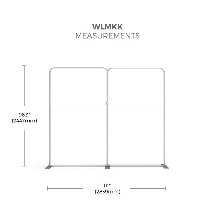 WaveLine Media 10Ft Display Kit WLMKK 05 Tension Fabric Display