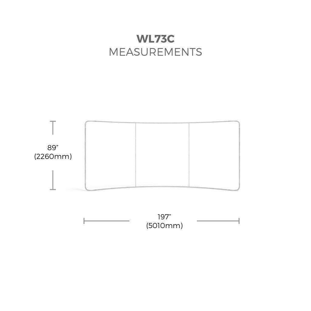 WaveLine Display 20ft Curve / 6m