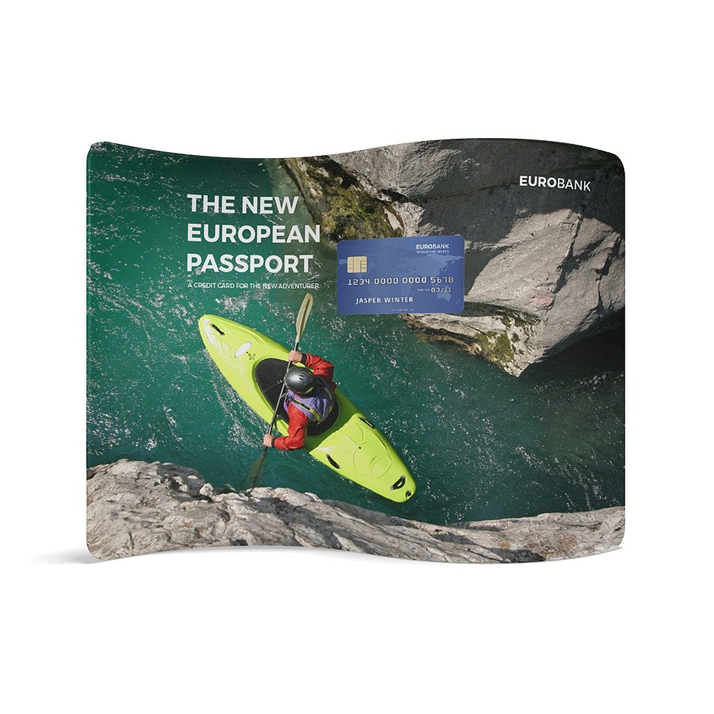 WaveLine Display 10ft Serpentine Curve