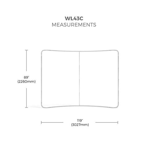 WaveLine Display 10 ft Curve / 3m