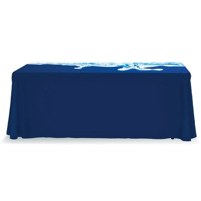 Table Throw Full Color 6 Ft. 4-Sided With Dye Sub Print