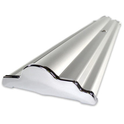 36 In. SilverStep - Clamp Bar - Silver - 92" H Super Flat Graphic Package