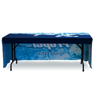 Table Throw Full Color 6 Ft. 3-Sided With Dye Sub Print