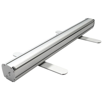 33.5 In. Econoroll Retractable - Silver - 80"H Super Flat Graphic Package