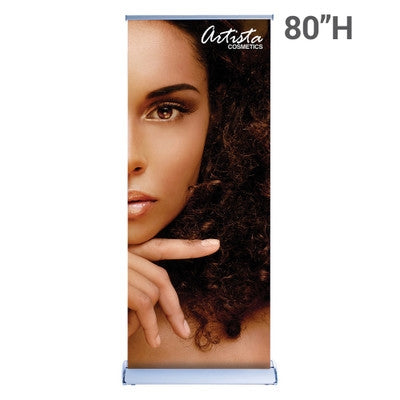 33.5 In. Silverwing - Single-Sided - 80"H Super Flat Graphic Package