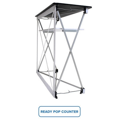 10 Ft. RPL Fabric Pop Up Display - 89"H Straight Graphic Package (With Endcaps)