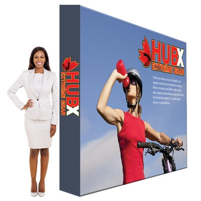 10 Ft. RPL Fabric Pop Up Display - 89"H Straight Graphic Package (With Endcaps)