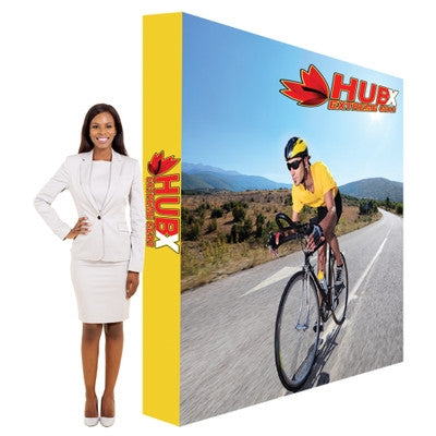 8ft. RPL Fabric Pop Up Display - 89"H Straight Graphic Package (With Endcaps)