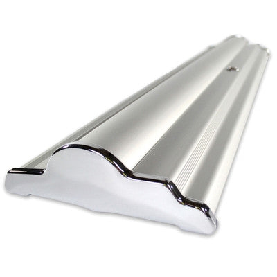 SilverStep Tabletop 24" - Clamp Bar - Silver - 45"H Super Flat Graphic Package