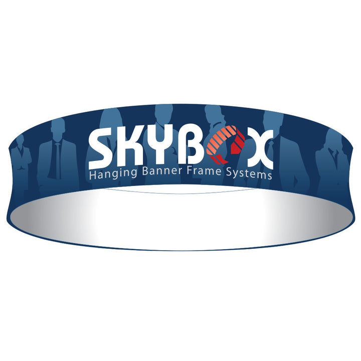 Hanging Banner 15 Ft. Circle 48 In. Outside Graphic Package