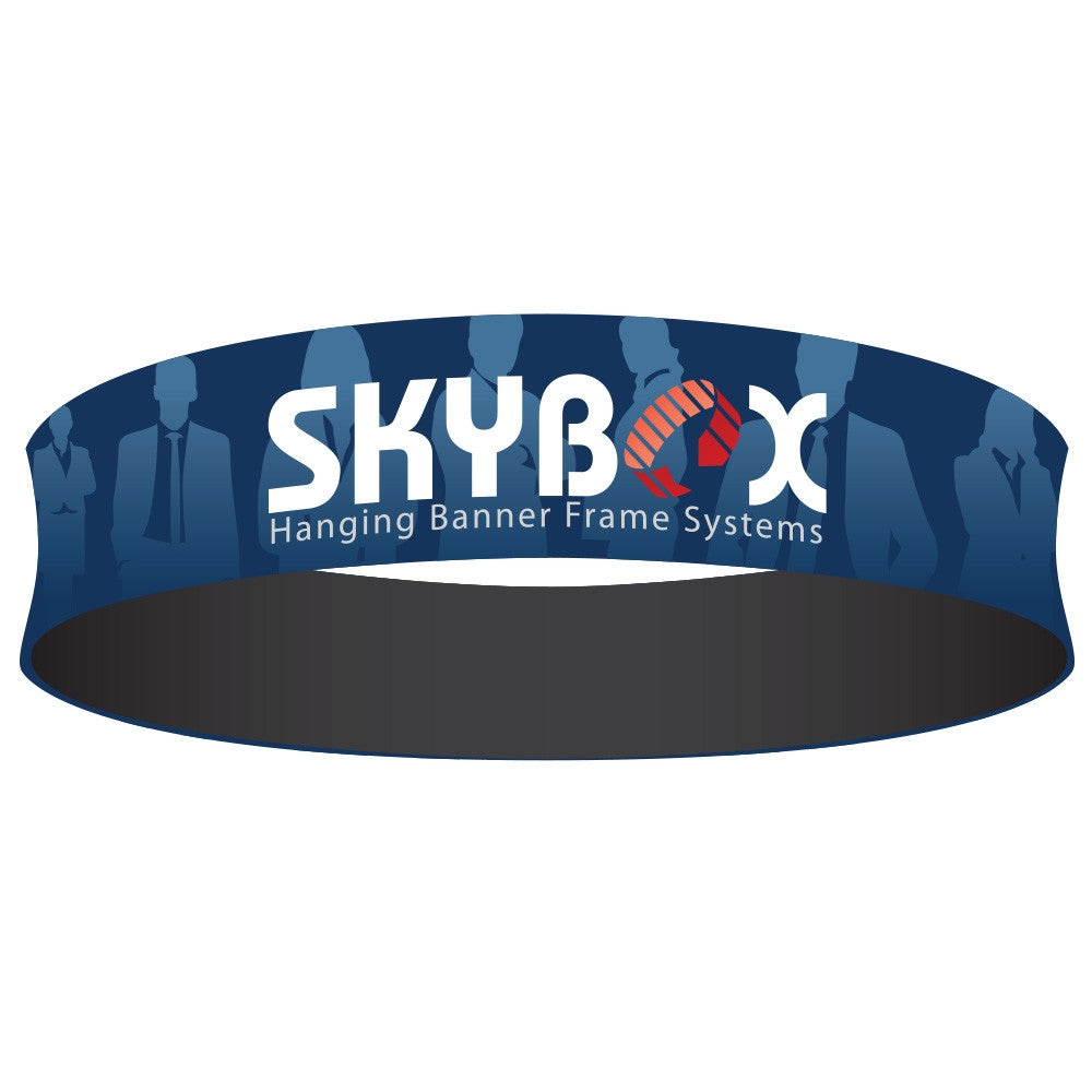Hanging Banner 15 Ft. Circle 48 In. Outside Graphic Package