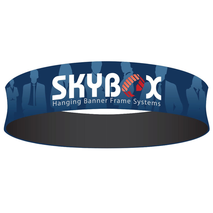 Hanging Banner 15 Ft. Circle 48 In. Outside Graphic Package