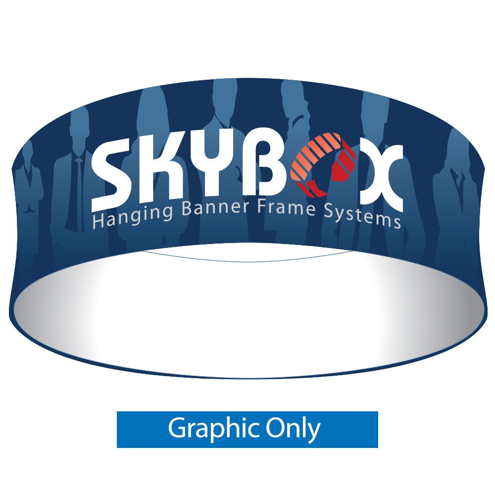 Hanging Banner 10 Ft. Circle 36 In. Graphic Only (Single-Sided)