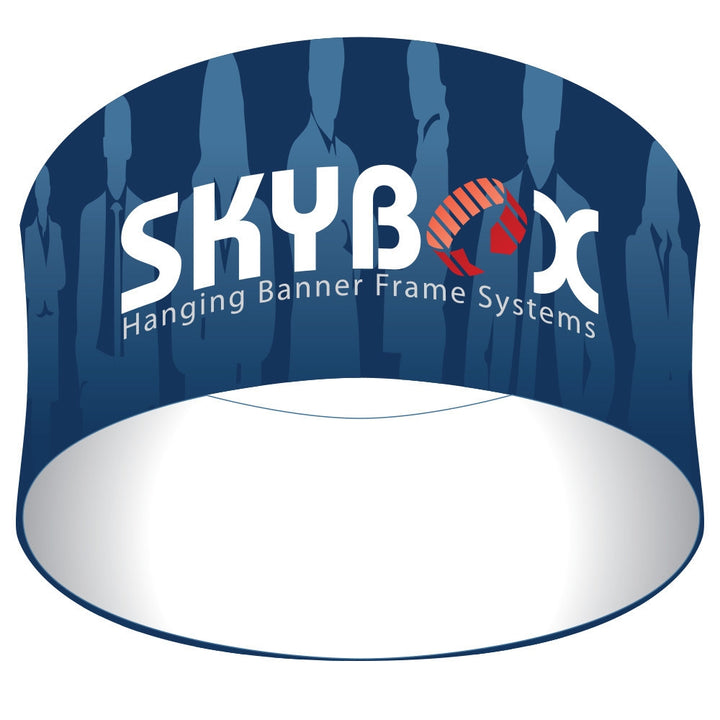 Hanging Banner 8 Ft. Circle 36 In. Outside Graphic Package (Hardware &amp; Single Sided Graphic)