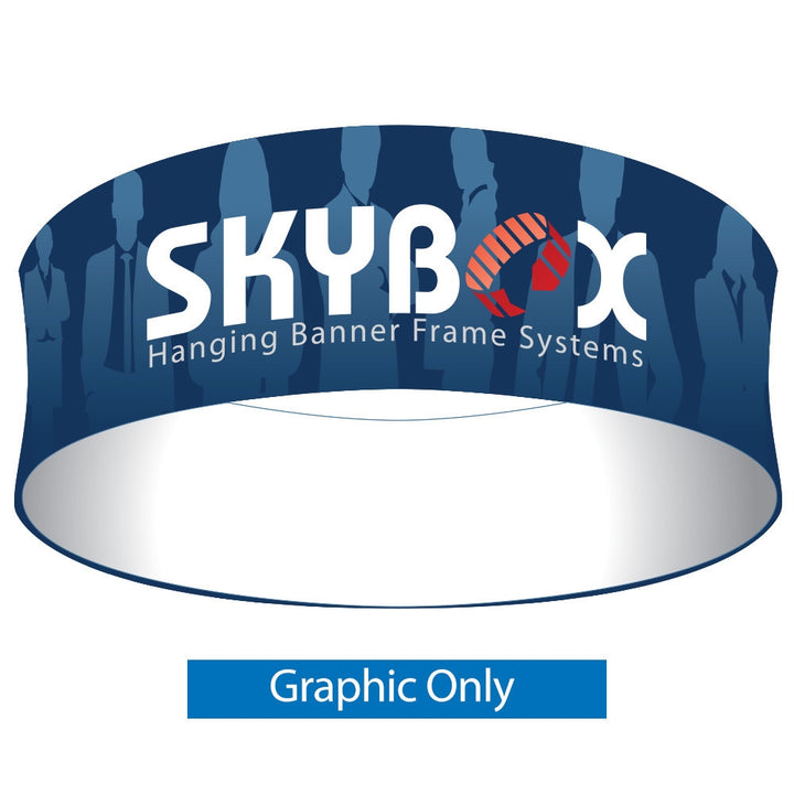 Hanging Banner 15 Ft. Circle 48 In. Outside Graphic Only