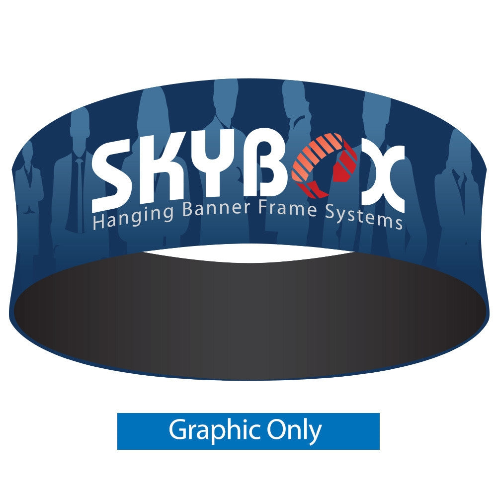 Hanging Banner 15 Ft. Circle 48 In. Outside Graphic Only