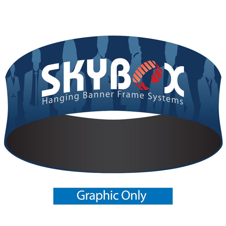Hanging Banner 15 Ft. Circle 48 In. Outside Graphic Only