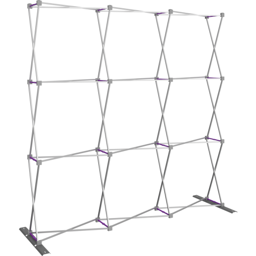 Hop Up 8Ft Straight Full Height Tension Fabric Display