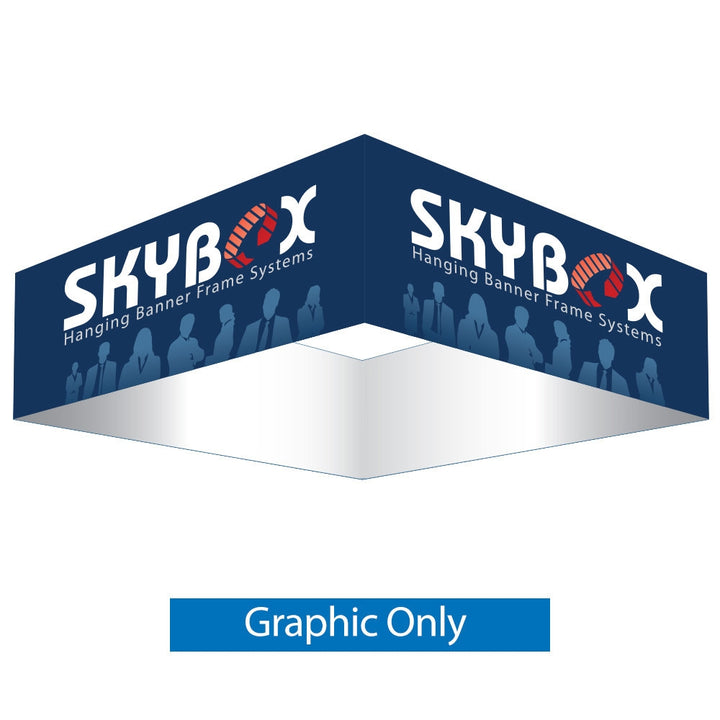 Hanging Banner 10 Ft. Square 48 In. Outside Graphic Only