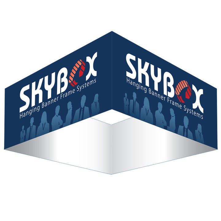 Hanging Banner 5 Ft. Square 24 In. Outside Graphic Package (Hardware &amp; Graphic)