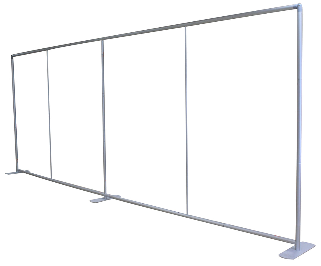 20 Ft. EZ Tube Display - Straight Single-Sided Graphic Package