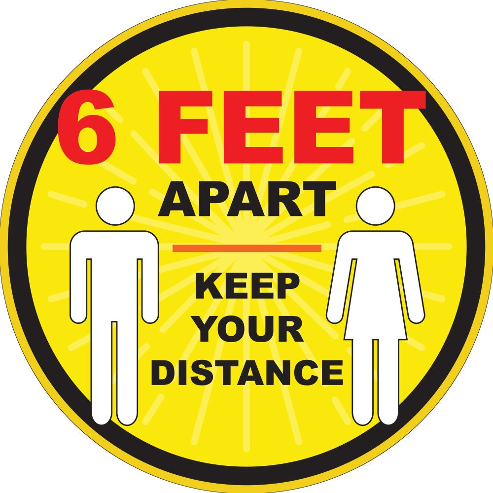 UV Printed Floor Decals