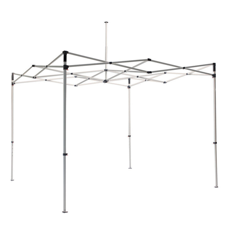 ONE CHOICEÂ® 10 ft. Steel Canopy Tent (Graphic Package w/ White Trim)