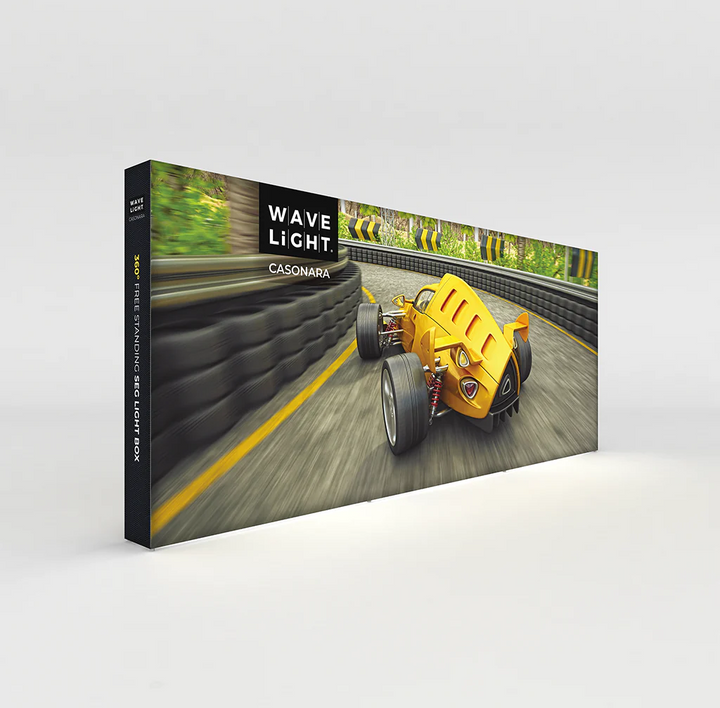 ComotionDisplays.com - WaveLight Casonara SEG Light Box Display - 20ft