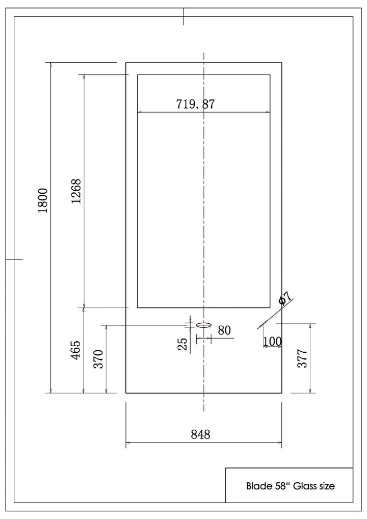 Blade 58" - 4K Digital Signage Kiosk